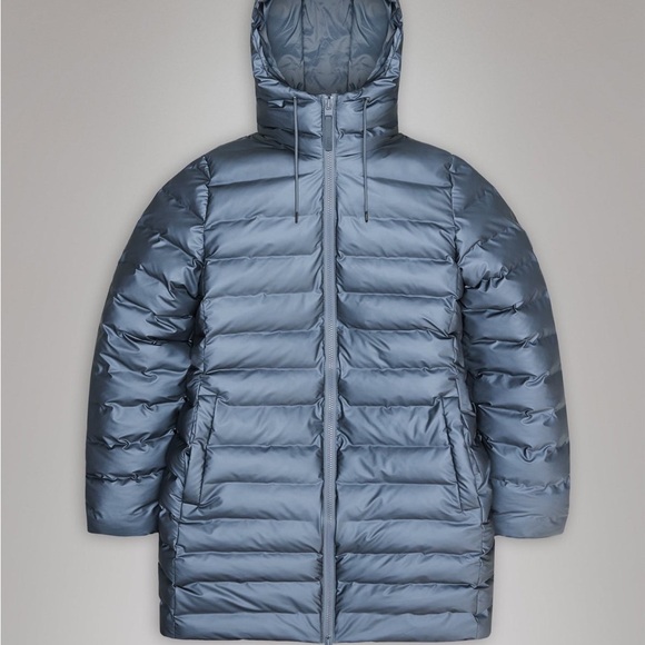 Lohja Long Puffer Curve Jacket W3T3 | Bay - Small - Picture 4 of 4